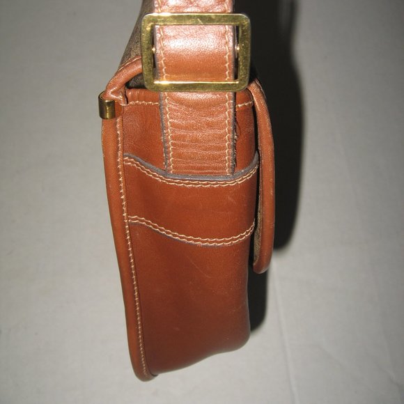 ❤️GUCCI Micro G Logo Print Brown Flap Crossbody Purse - Picture 11 of 14